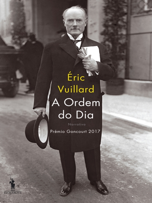 Title details for A Ordem do Dia by Éric Vuillard - Available